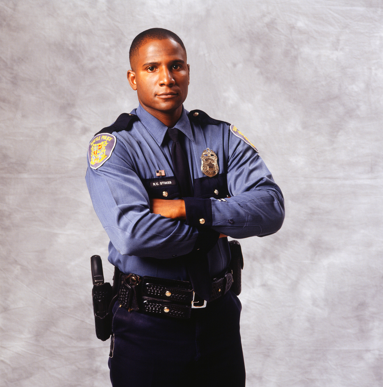 Police officer, (Portrait)